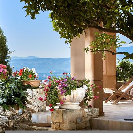 Villa Vollard With Amazing View Pool Iráclio Exterior foto
