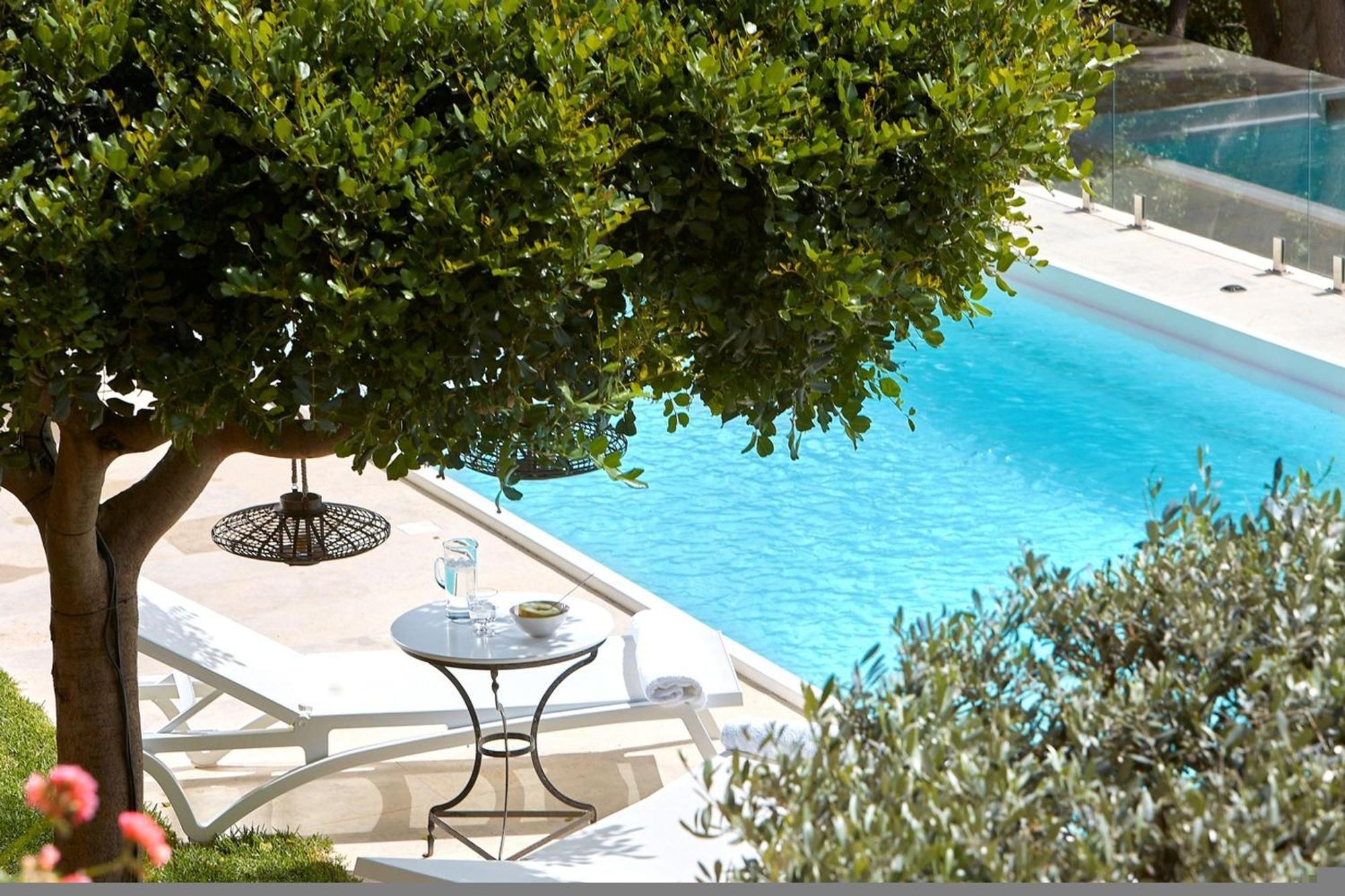 Villa Vollard With Amazing View Pool Iráclio Exterior foto