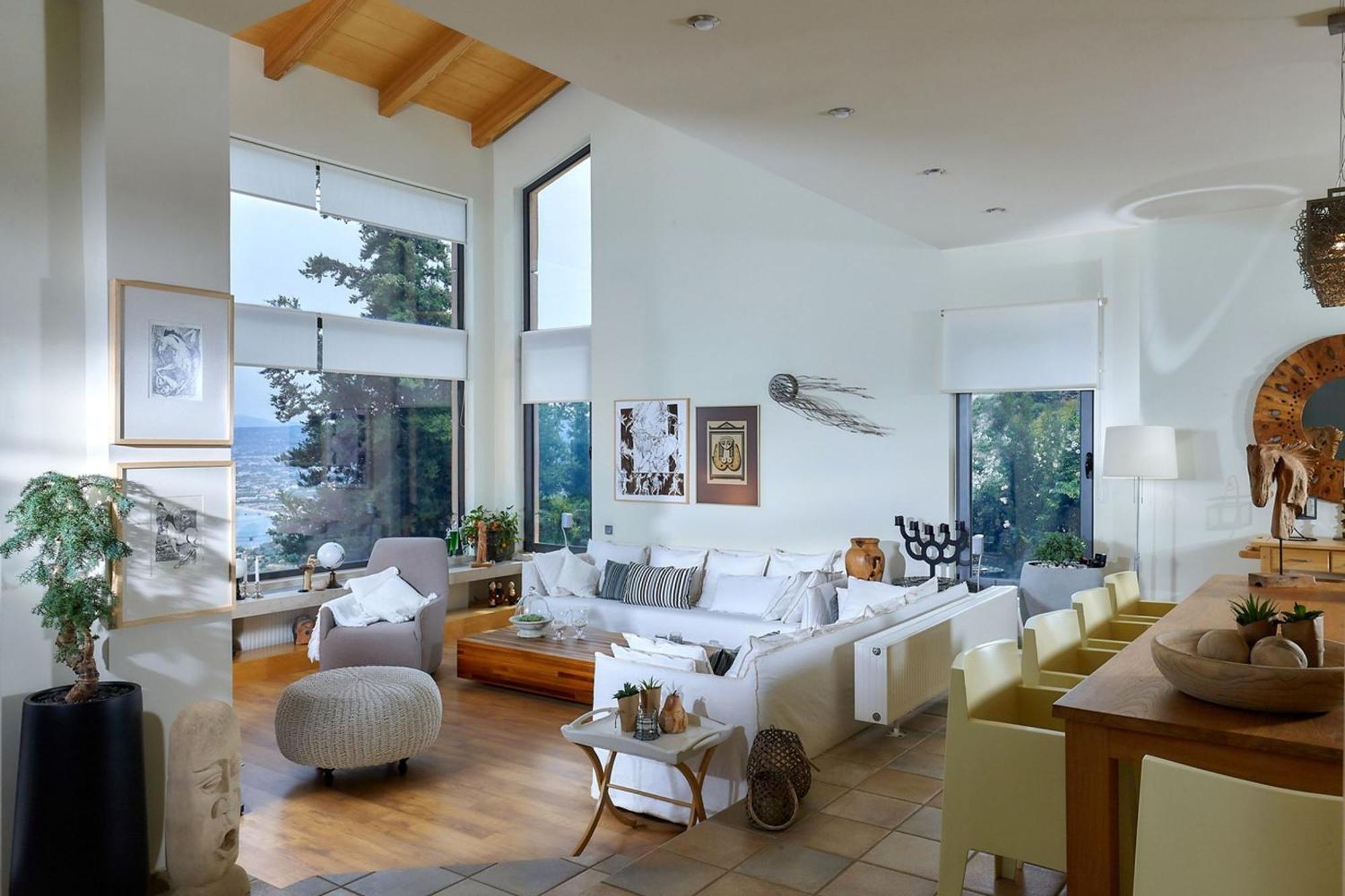 Villa Vollard With Amazing View Pool Iráclio Exterior foto