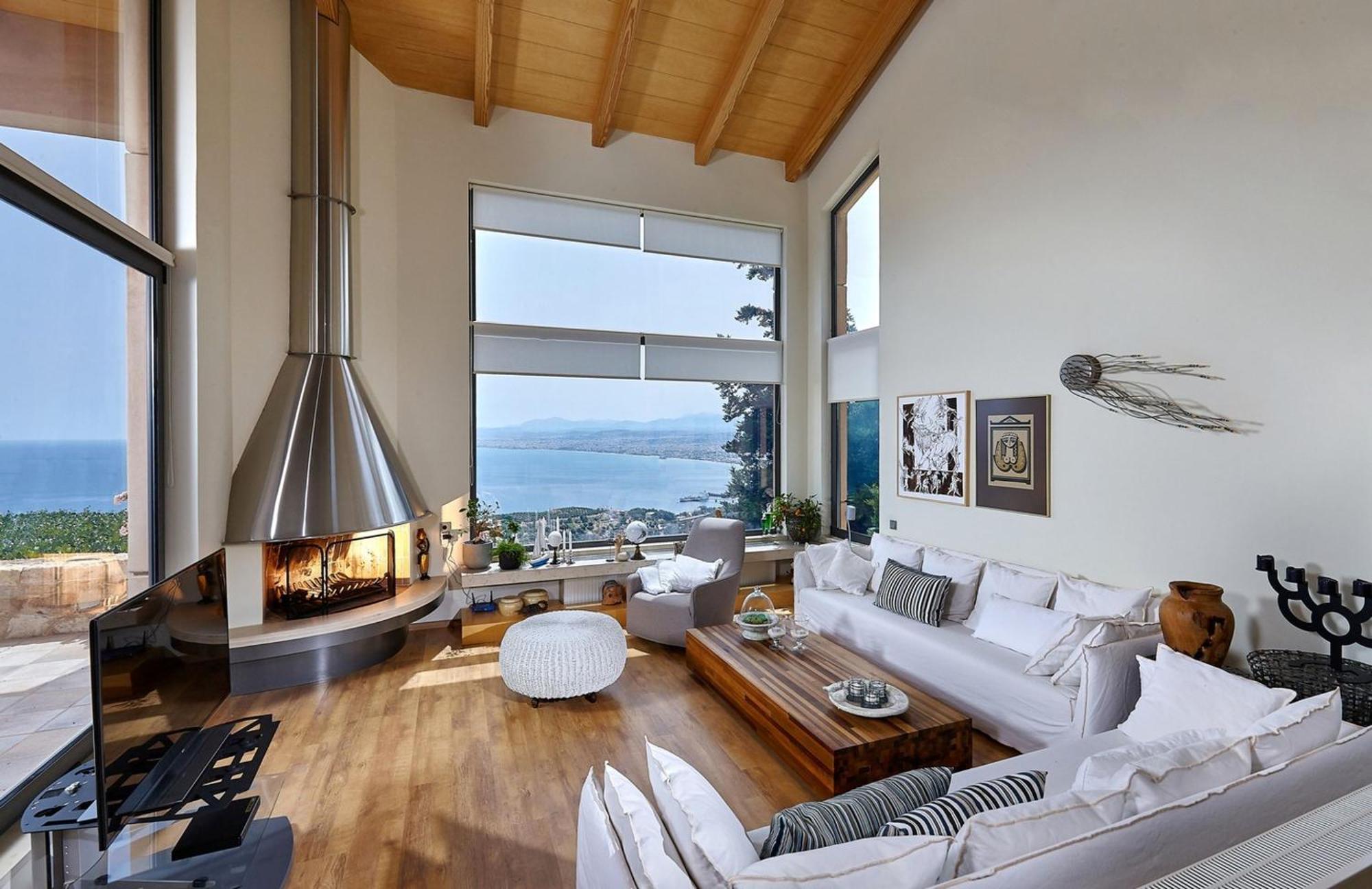 Villa Vollard With Amazing View Pool Iráclio Exterior foto