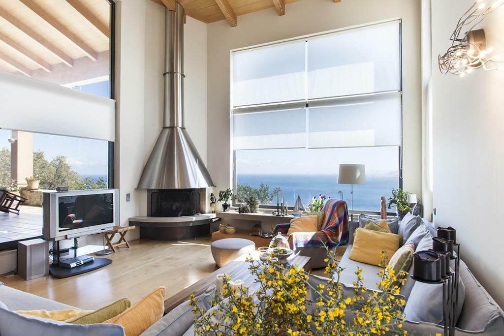 Villa Vollard With Amazing View Pool Iráclio Interior foto