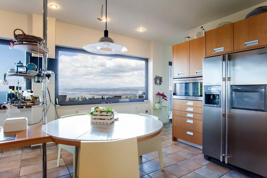Villa Vollard With Amazing View Pool Iráclio Interior foto