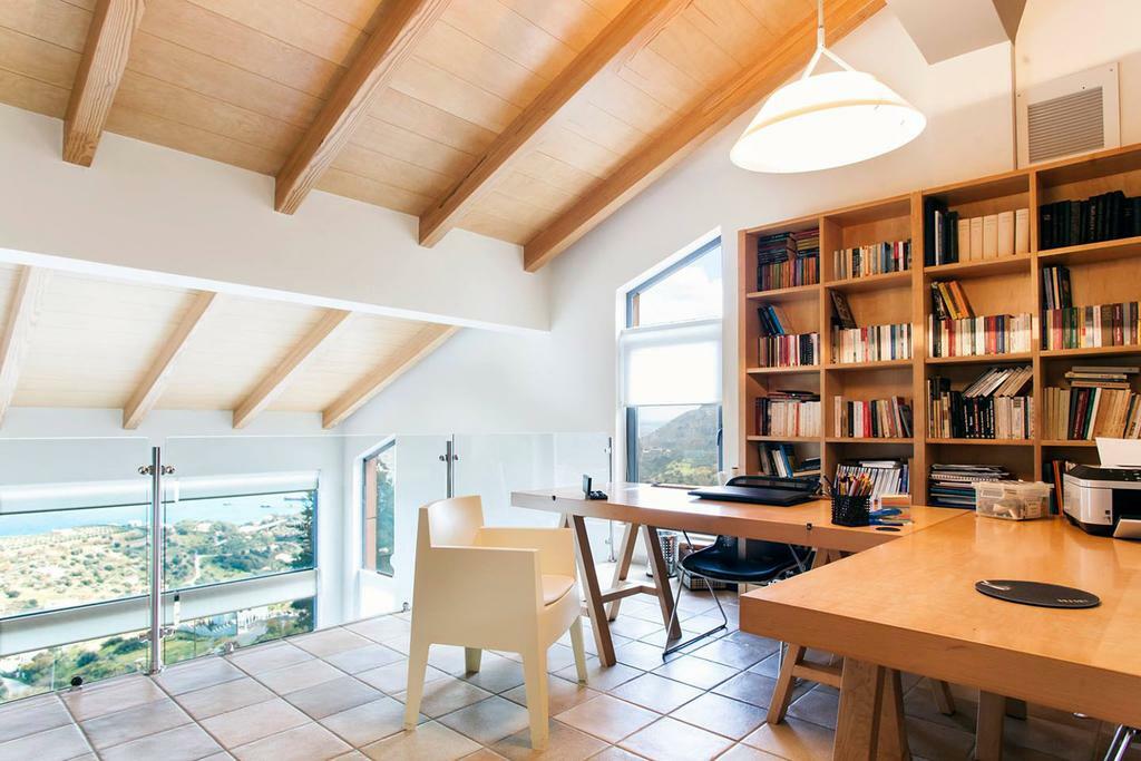 Villa Vollard With Amazing View Pool Iráclio Interior foto