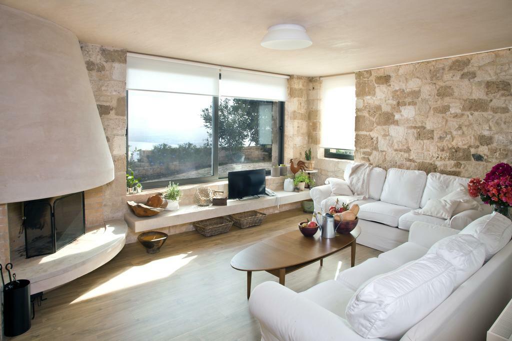 Villa Vollard With Amazing View Pool Iráclio Interior foto