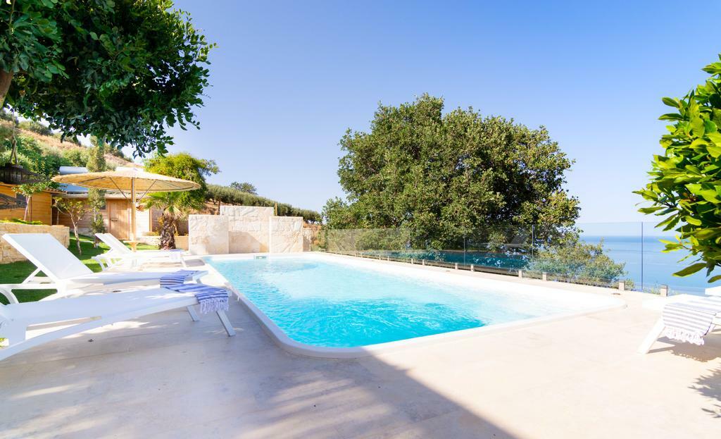 Villa Vollard With Amazing View Pool Iráclio Instalações foto