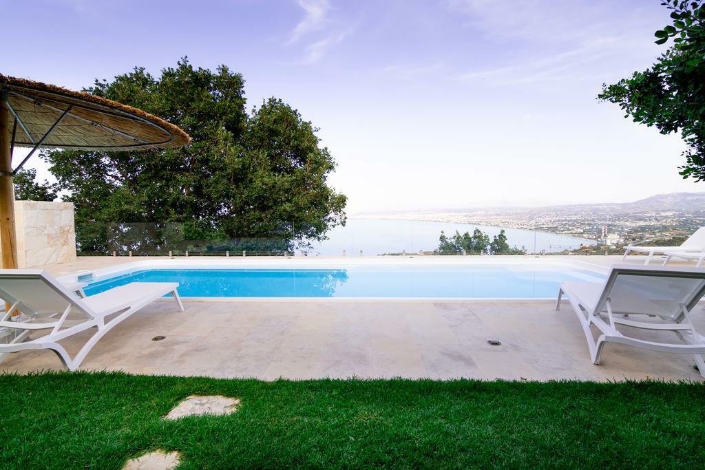 Villa Vollard With Amazing View Pool Iráclio Instalações foto