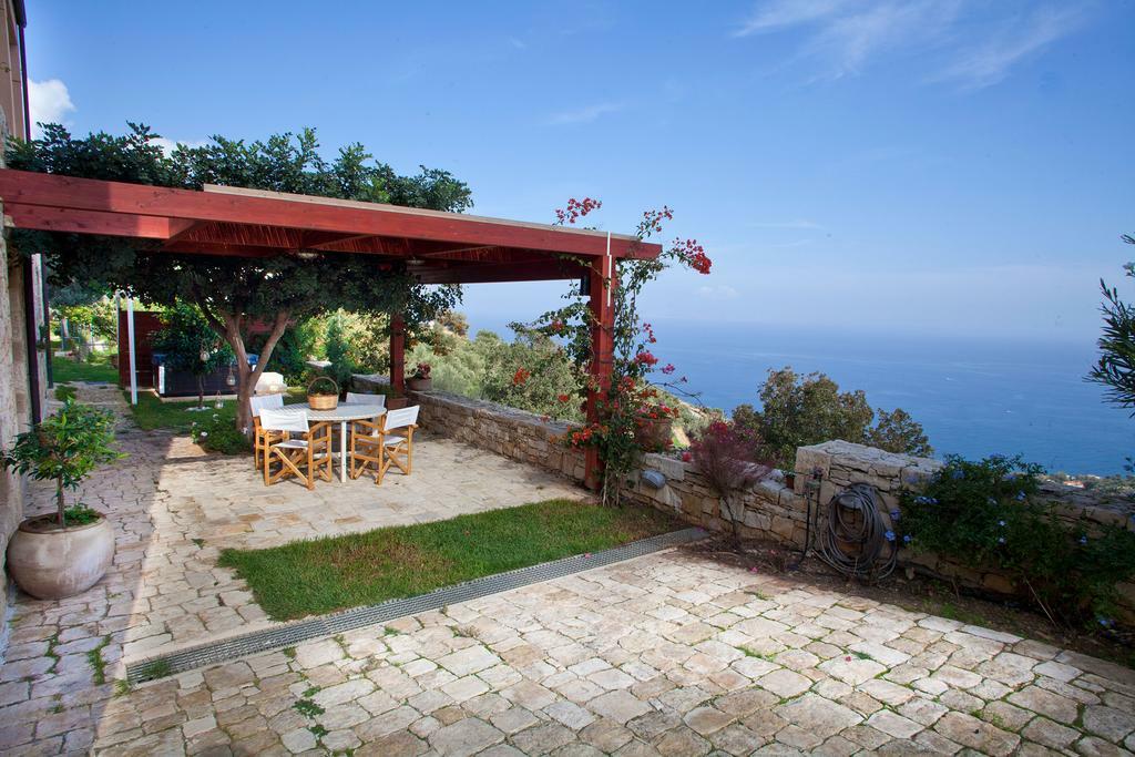 Villa Vollard With Amazing View Pool Iráclio Exterior foto